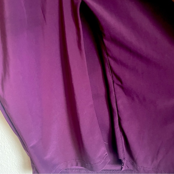 Plum Fashion Nova Cocktail Dress with Slit - Picture 2 of 3